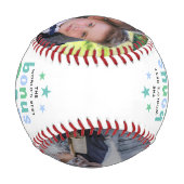 かわいいワールド最高ののボーナスパパ2写真 野球ボール (裏面)