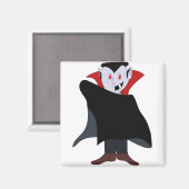 かわいいヴァンパイアハロウィーンの衣装 マグネット (正面/裏面)