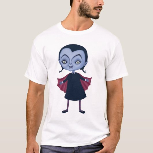 かわいいヴァンパイア女子校生 Tシャツ (正面)
