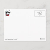 かわいいヴァンパイア猫 ポストカード (裏面)