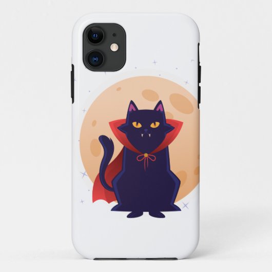かわいいヴァンパイア猫 Case-Mate iPhoneケース (裏面)