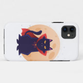 かわいいヴァンパイア猫 Case-Mate iPhoneケース (裏面(横))