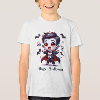 かわいいヴァンパイア – ハロウィーンコスチューム トライブレンドTシャツ