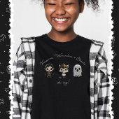 かわいいヴァンパイア、人狼と幽霊ハロウィーン Tシャツ