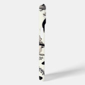 かわいいヴィンテージうさぎパターン Case-Mate iPhoneケース (裏面 / 右)