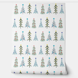 かわいいヴィンテージのクリスマスツリー 壁紙