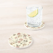 かわいいヴィンテージのバラ コースター (側面)