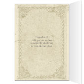 かわいいヴィンテージのベビーのキスのアンティークのイラストレーション (内側 (左))