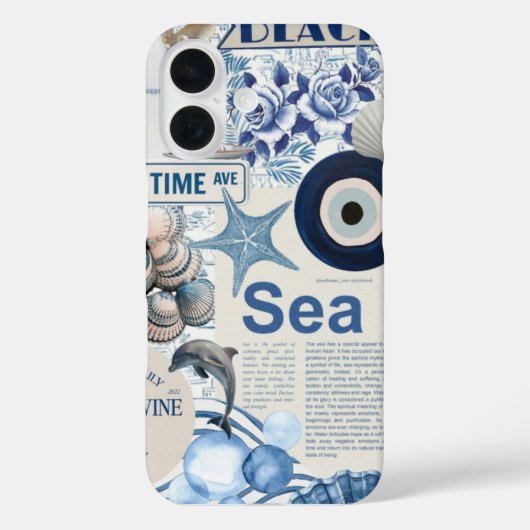 かわいいヴィンテージの夏の電話ケース Case-Mate iPhoneケース (裏面)