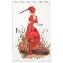 かわいいヴィンテージの水彩画のスケッチの鳥の子供5