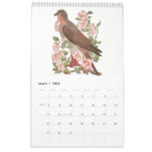かわいいヴィンテージの水彩画のスケッチの鳥の子供7 カレンダー (3月 2026)