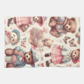 かわいいヴィンテージはシームレス キッチンタオル (横)