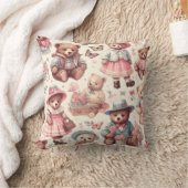 かわいいヴィンテージはシームレス クッション (ブランケット)