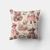 かわいいヴィンテージはシームレス クッション (裏面)