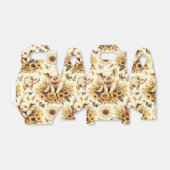 かわいいヴィンテージひまわり豚のパターン フェイバーボックス (折り畳みなし)