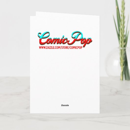 かわいいヴィンテージアジアの子ども2人のクリスマス シーズンカード (裏面)