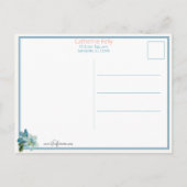 かわいいヴィンテージイースターエッグとブニー ポストカード (裏面)