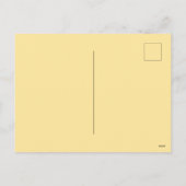 かわいいヴィンテージイースターシック シーズンポストカード (裏面)