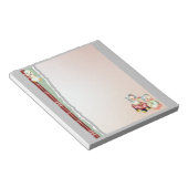 かわいいヴィンテージイースターダックスメモ帳 ノートパッド (アングル)