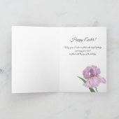 かわいいヴィンテージイースターバニー シーズンカード (内部)