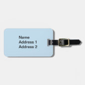 かわいいヴィンテージウマママベビー ラゲッジタグ (正面横)