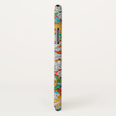 かわいいヴィンテージカラフル白いペイズリーパターン Case-Mate iPhoneケース (裏面/右)