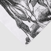 かわいいヴィンテージカントリー牛のパーティー組織 薄葉紙 (詳細)