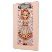 ～かわいいヴィンテージガール～クリップボード クリップボード (左)