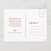 かわいいヴィンテージキッズスリングシーン | Joyful Wishes シーズンポストカード (裏面)