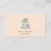 かわいいヴィンテージキッチンミキサーベーカリー名刺 名刺 (正面)