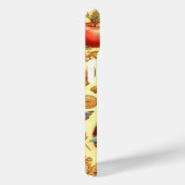 かわいいヴィンテージクマの水色 Case-Mate iPhoneケース (裏面 / 右)