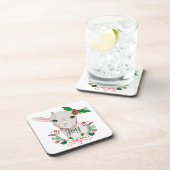 かわいいヴィンテージクリスマスベビーヤギ – Joy コースター (右側)