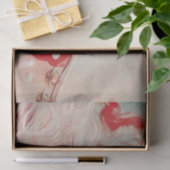 かわいいヴィンテージサンタクロース 薄葉紙 (ギフト)