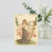 かわいいヴィンテージサンパトリックの日はがき シーズンポストカード (スタンド正面)