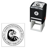 かわいいヴィンテージシーオッタースケッチ#2名前アドレス セルフインキングスタンプ (インサイチュ)