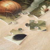 かわいいヴィンテージジャックラッセルテリア ジグソーパズル (側面)