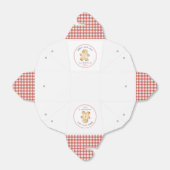 かわいいヴィンテージジンジャーパンクッキーマン フェイバーボックス (折り畳みなし)