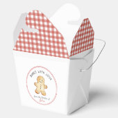 かわいいヴィンテージジンジャーパンクッキーマン フェイバーボックス (オープン)