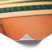 かわいいヴィンテージスキーピンアップ ポスター (角)