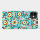 かわいいヴィンテージスタイル花フローラアート Case-Mate iPhoneケース (裏面(横))