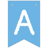 かわいいヴィンテージテディベアスカイライターハッピーバースデー バンティングフラッグ (第3の旗)