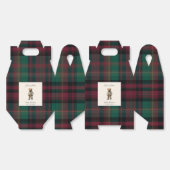 かわいいヴィンテージテディ赤ちゃんシャワー フェイバーボックス (見開き)