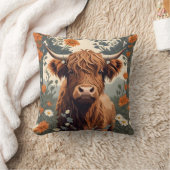 かわいいヴィンテージハイランドカウズ クッション (ブランケット)