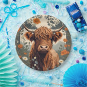 かわいいヴィンテージハイランドカウズ ペーパープレート (パーティー)