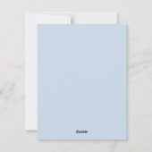 かわいいヴィンテージハッピーバースデー子猫かご シーズンカード (裏面)