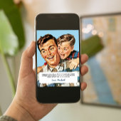 かわいいヴィンテージハッピー父親の日から息子の挨拶 シーズンカード