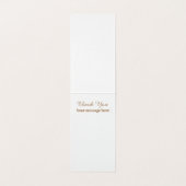 かわいいヴィンテージバラにメッセージサンキューカードを追加 (内部フラット)