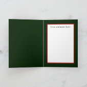 かわいいヴィンテージバレンタインガール追加気持ち シーズンカード (内部)