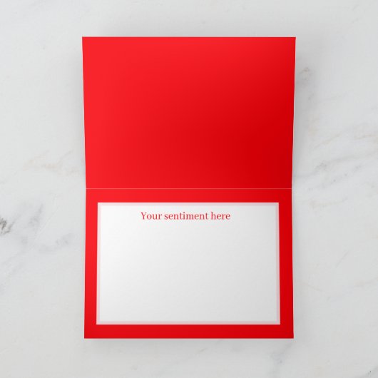 かわいいヴィンテージバレンタイン花を追加気持ち シーズンカード (内部)