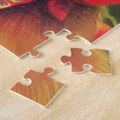 かわいいヴィンテージパピーポートレート ジグソーパズル (側面)